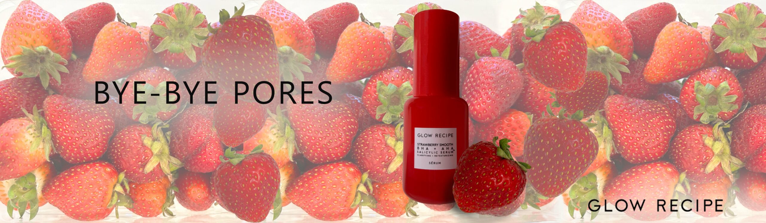 Glow Recipe strawberry Smooth pore refining serum